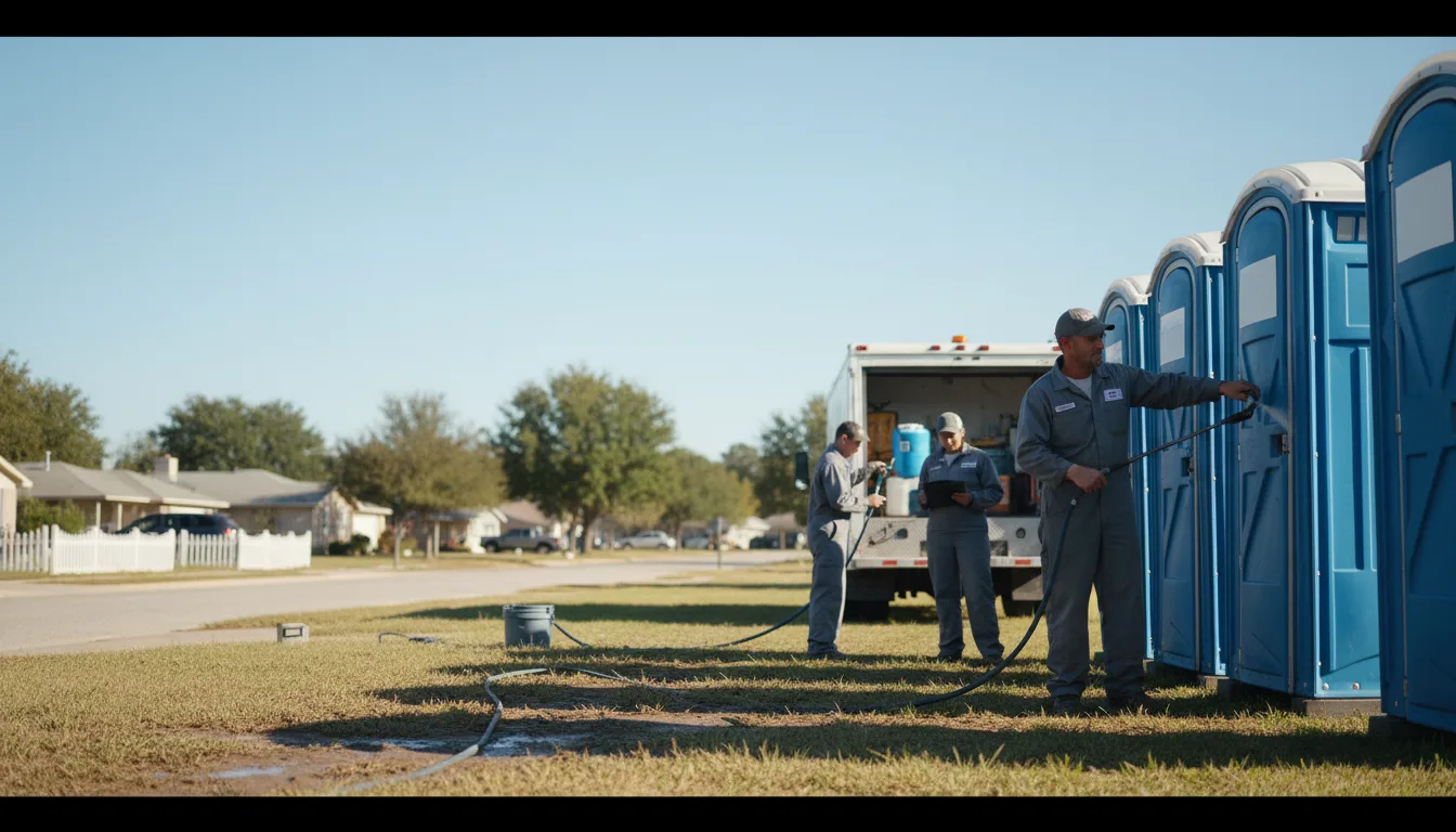 Long-Term Portable Toilet Rental in Roscoe, IL near me
